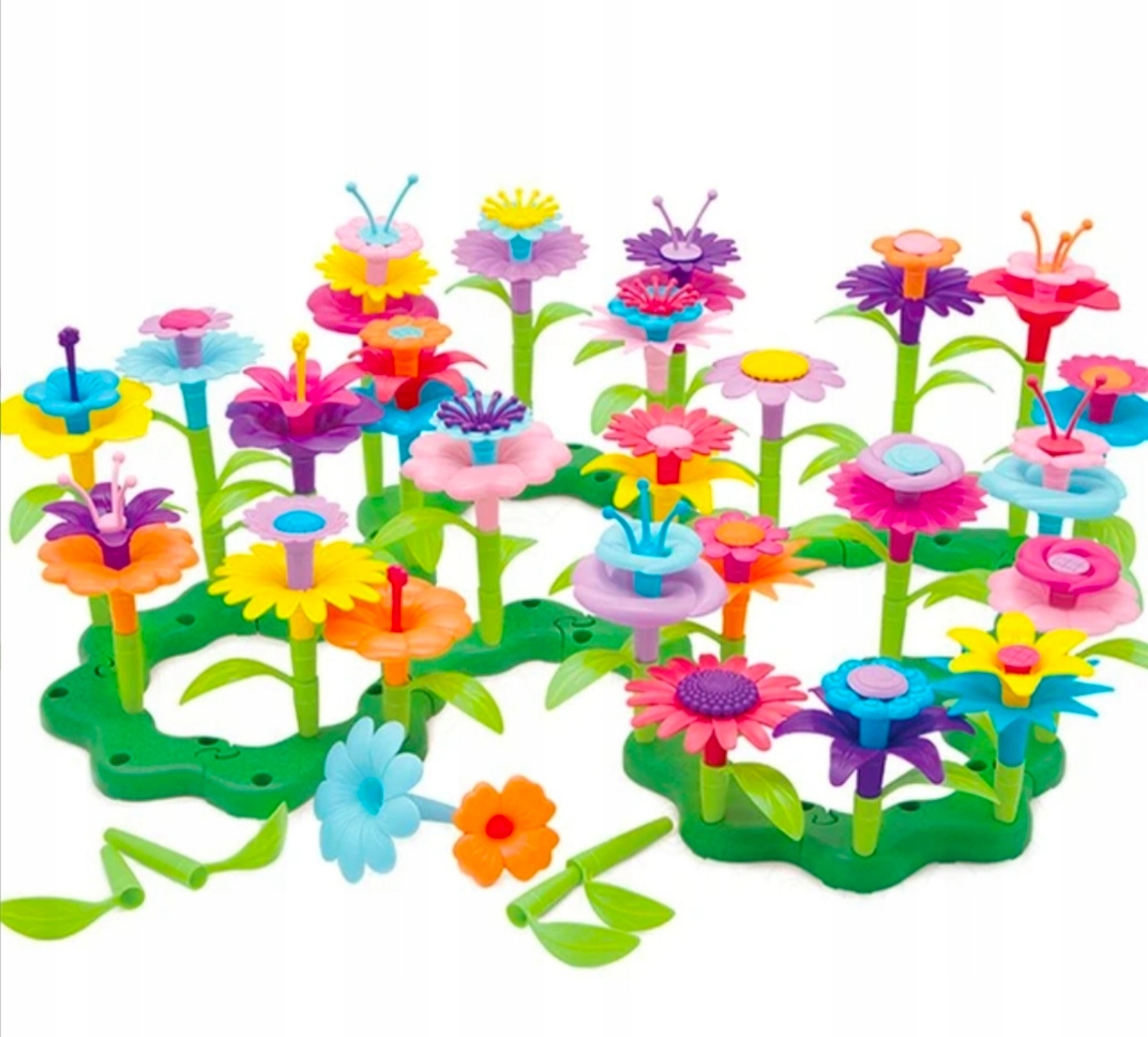 

Klocki Do Budowania Kwiatów Ogród