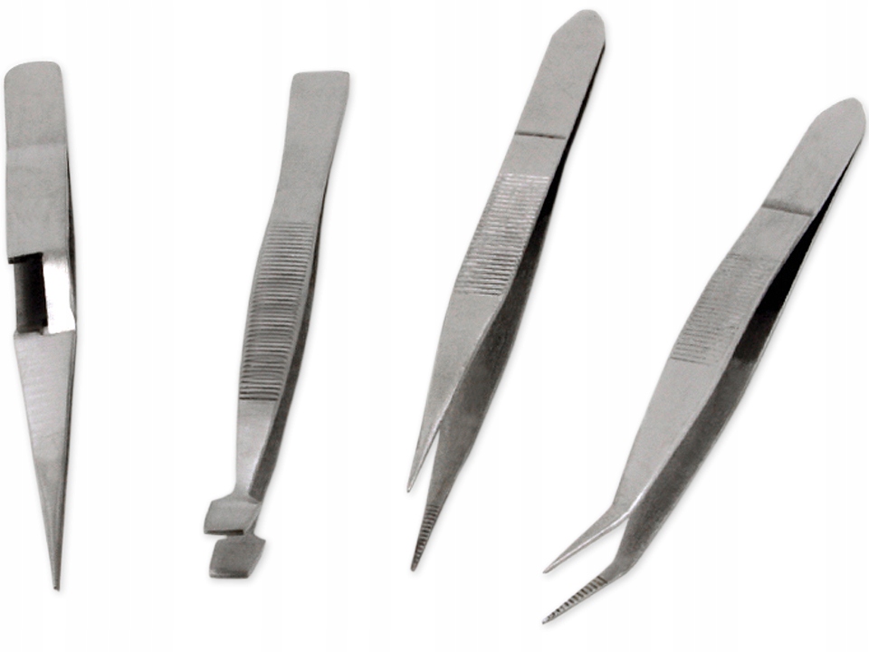 

Pęseta Pinceta Penseta metalowa Quilling 4 sztuki