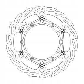 Predný Brzdový Kotúč 260 MM, Plávajúca Flame Pre Beta 13-20