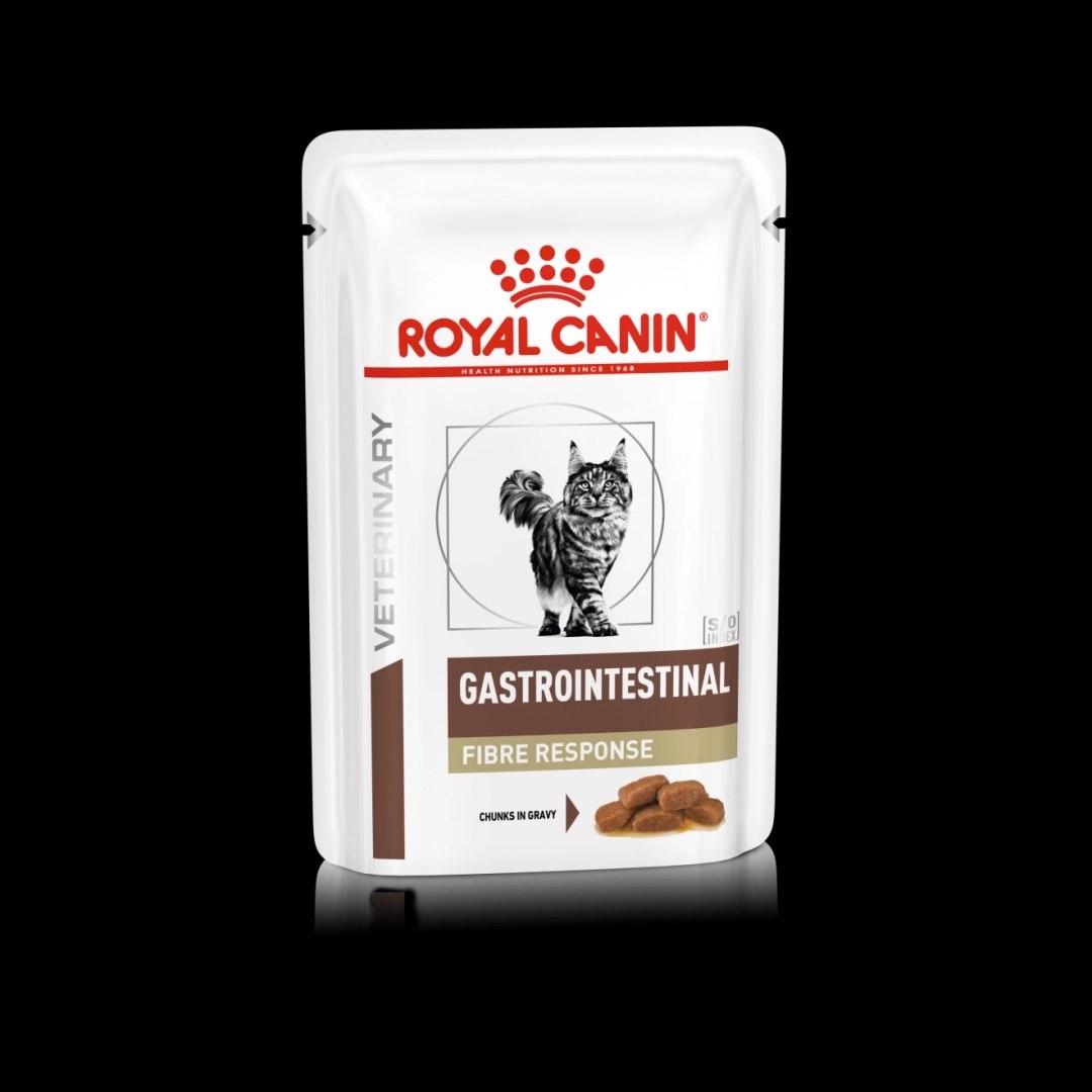 Royal Canin Gastro Intestinal Fibre Response Krmivo Pro Kočky 12x85 g Kapsička