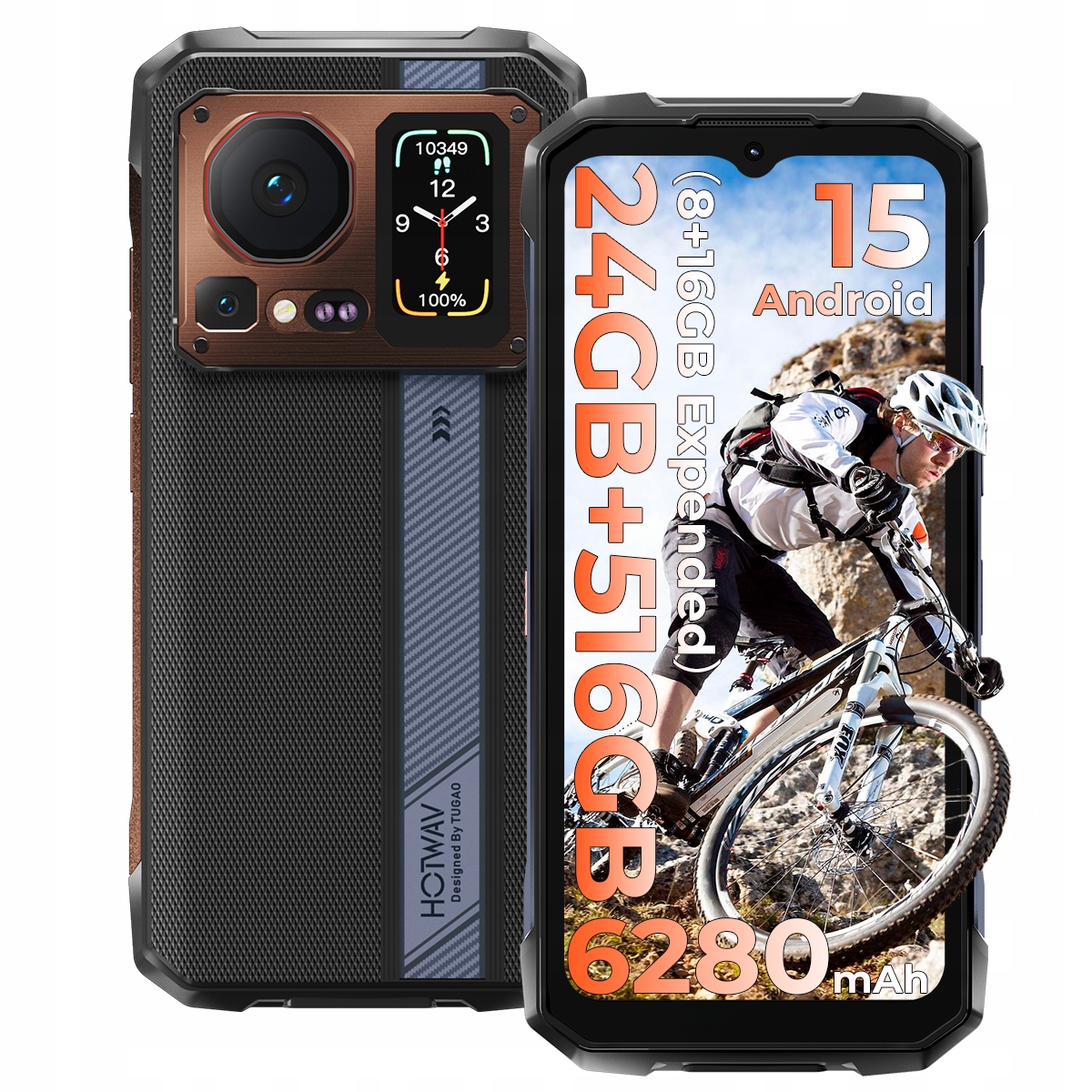 Smartfon HOTWAV Cyber 16 Pro 8 GB / 512 GB 4G (LTE) złoty