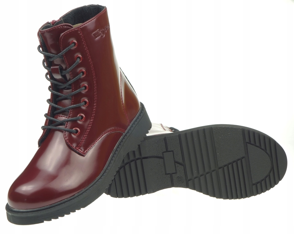 Trapery Lakierowane WOJTYŁKO Trzewiki Ocieplane 32 Długość wkładki wew. 20.8 cm