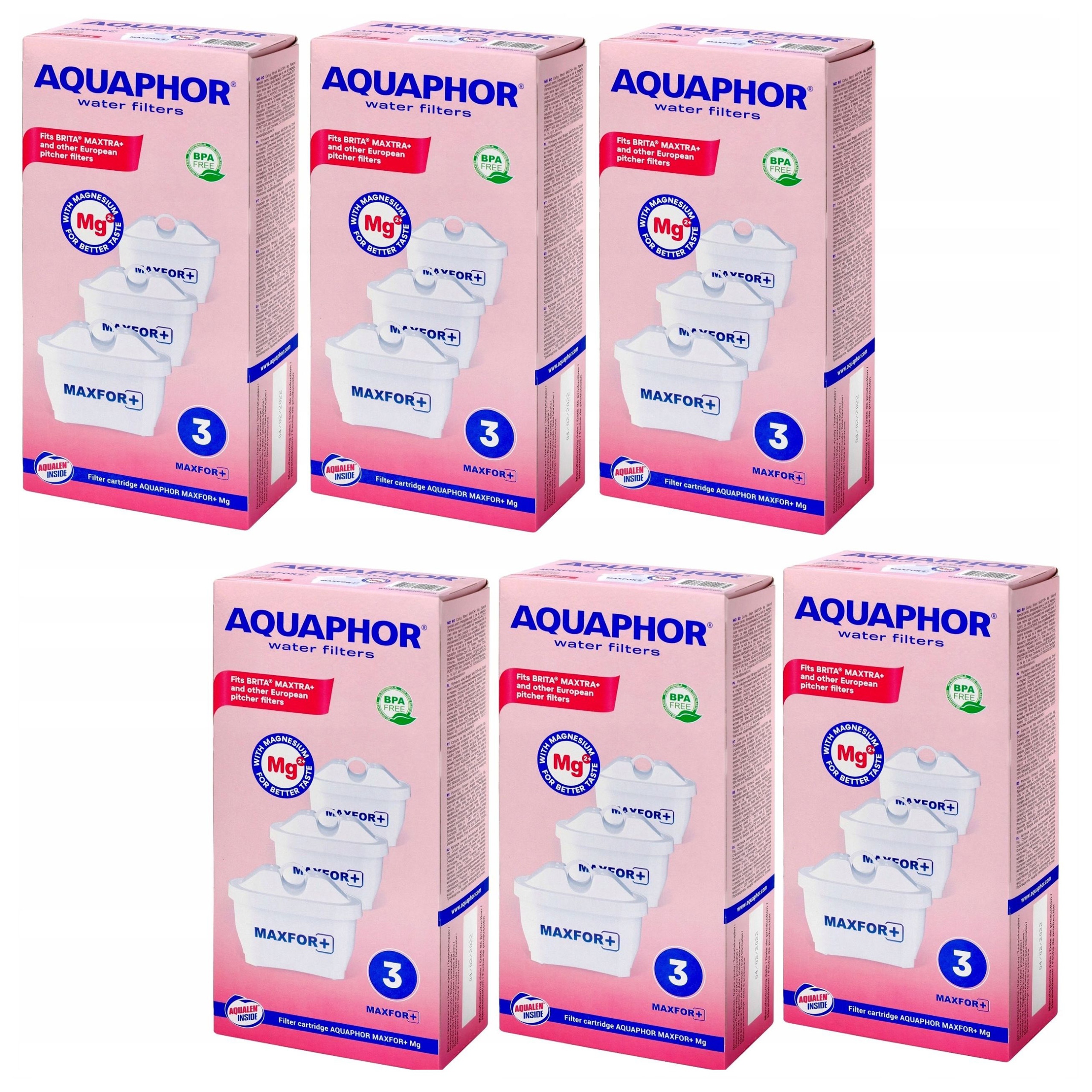 Filtrační Vložka Aquaphor Maxfor+ hořčík 18 ks