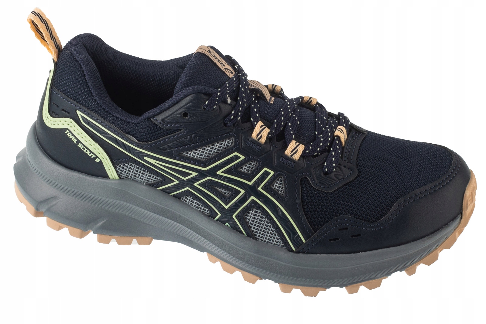 Asics Trail Scout 3 [37] Dámské běžecké boty z tkaniny tmavě modré barvy