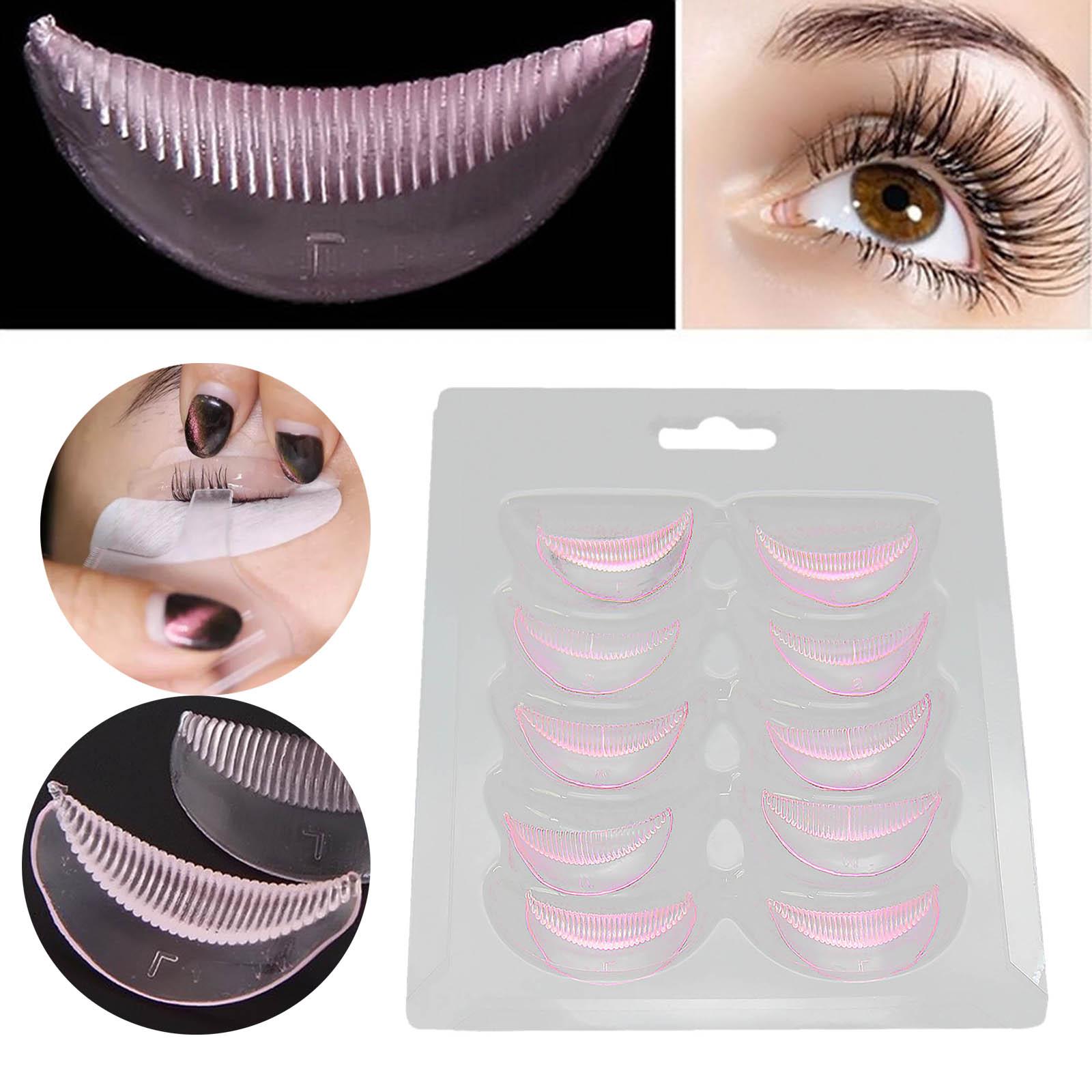 lash lifting silikonove podlozky ruzove natacky na rasy