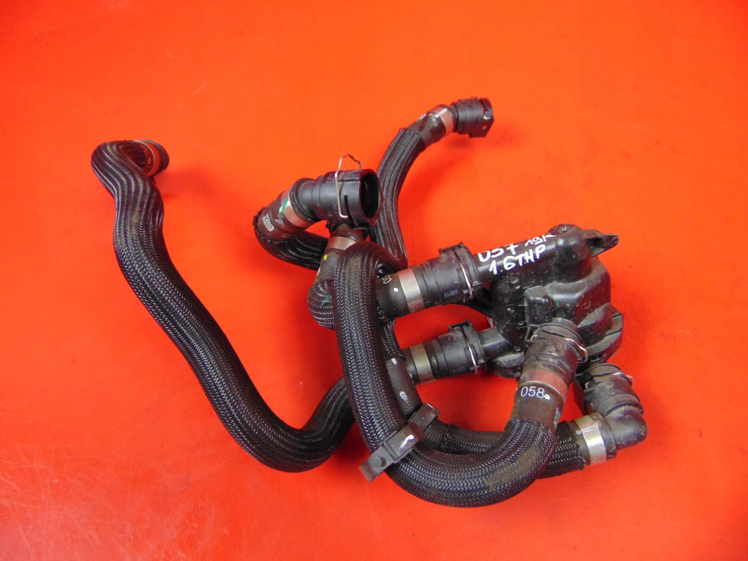 CITROEN DS7 1 6 THP TERMOSTAT POMPKA WODY PRZEWODY