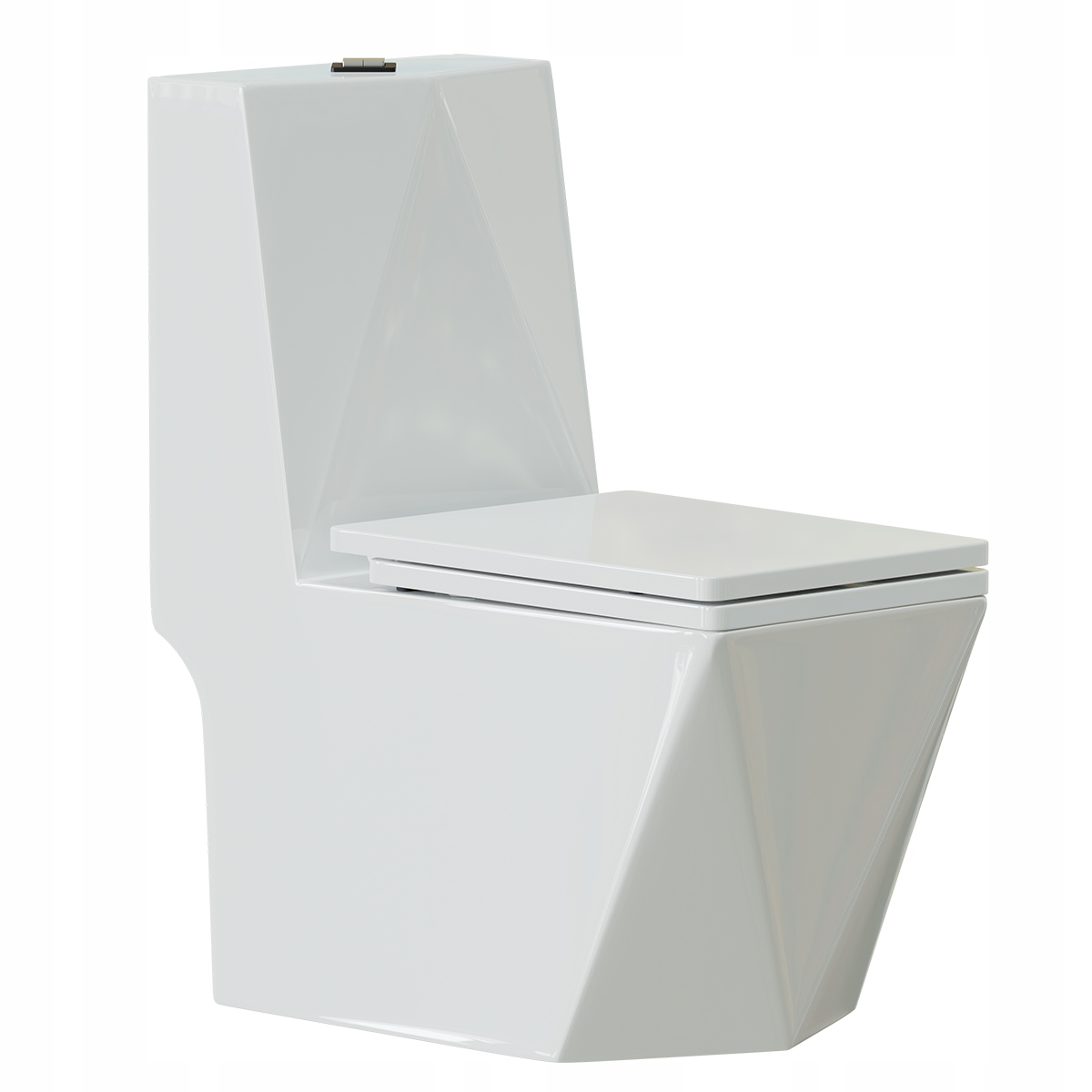 Wc Kompakt jednodílná toaleta, sedátko Diamant Úroveň Bílá Swiss Meyer