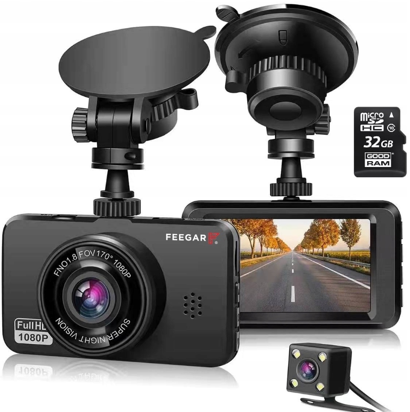 Videorekordér Feegar Autokamera 32 Gb