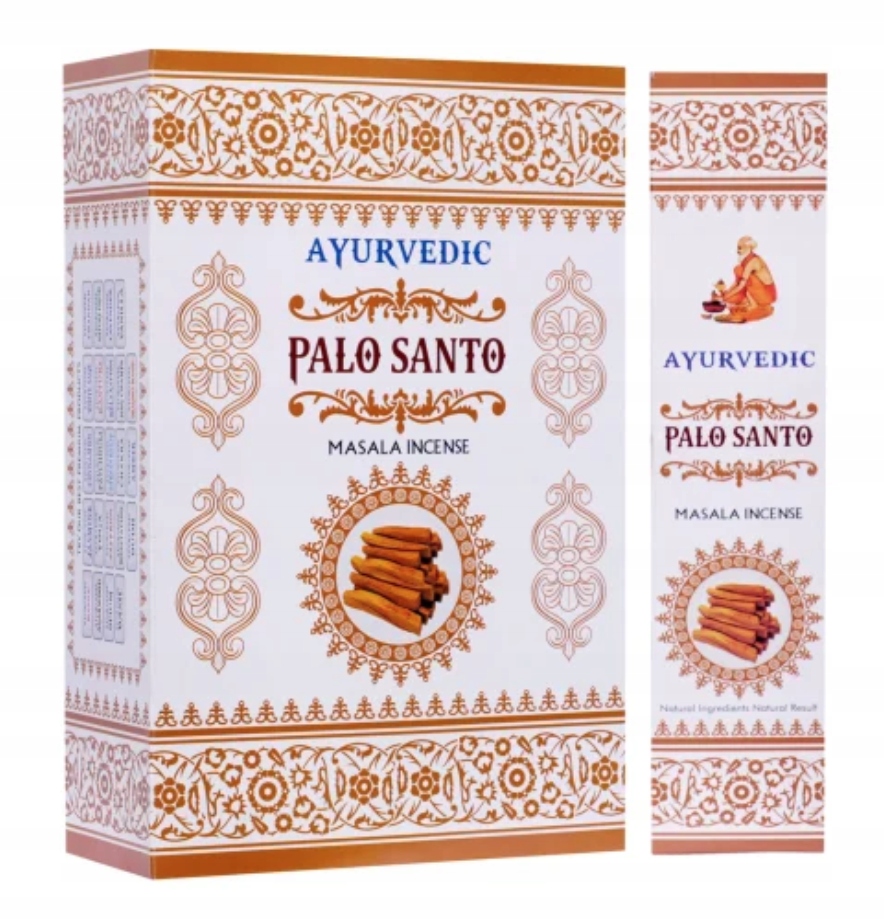 

Kadzidełka Ayurvedic Palo Santo 15Sticks x 12boxes