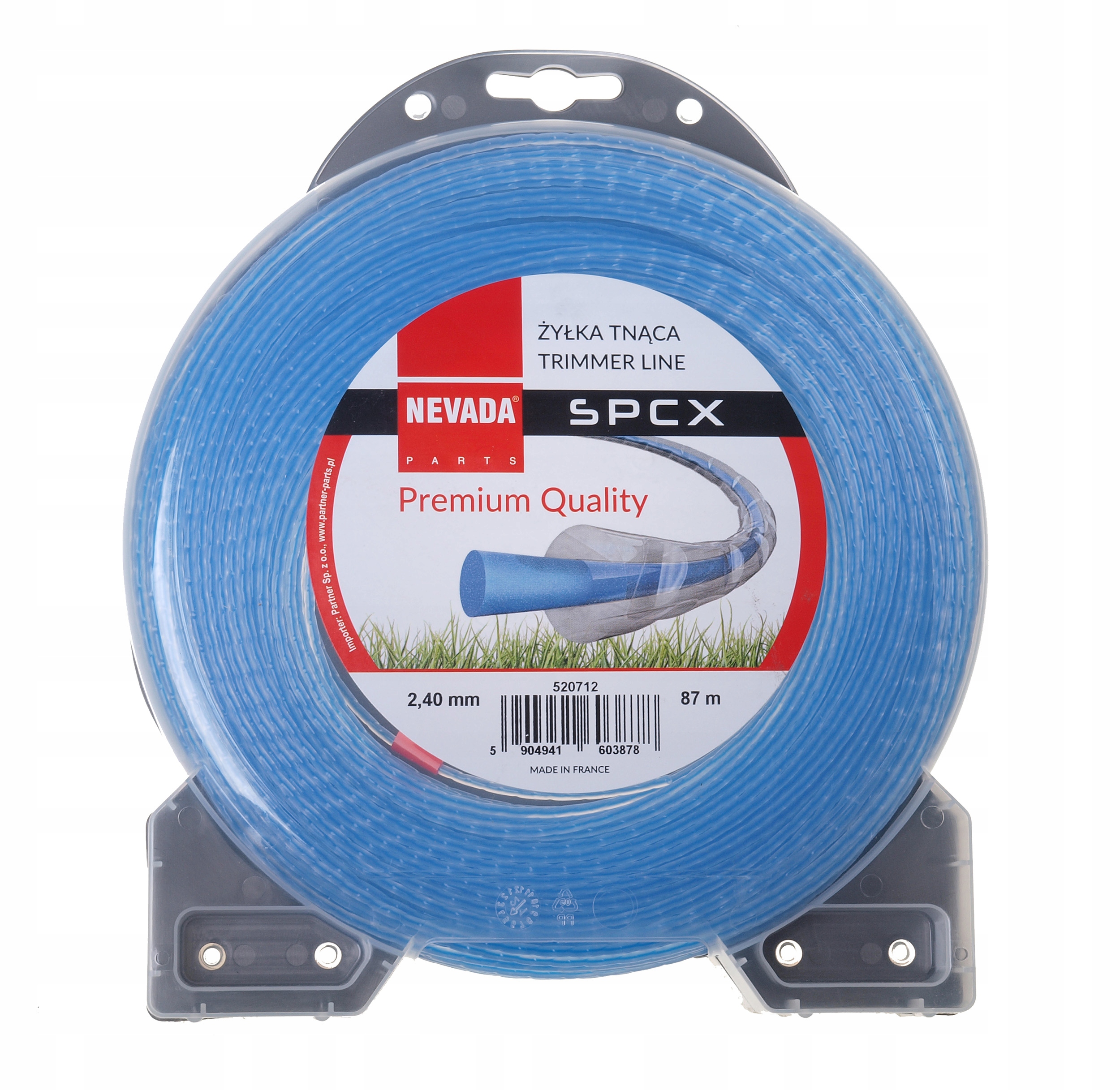 

Żyłka tnąca 2,4 mm x 87m Nevada Spcx Premium