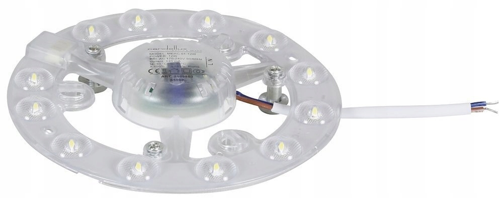

Żarówka Led Do Plafonu 13CM 12W 6500K Biały Zimny