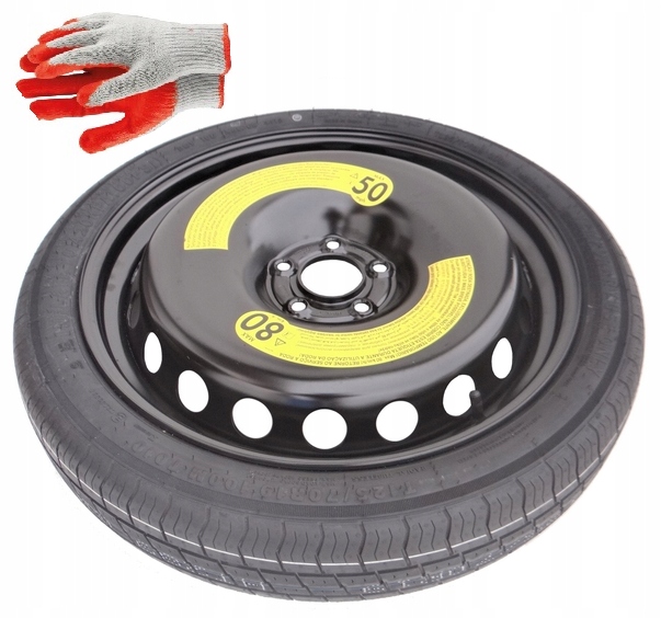 nové Dojezdové Kolo 125/70 R19 Ssangyong Tivoli (2015-současnost)