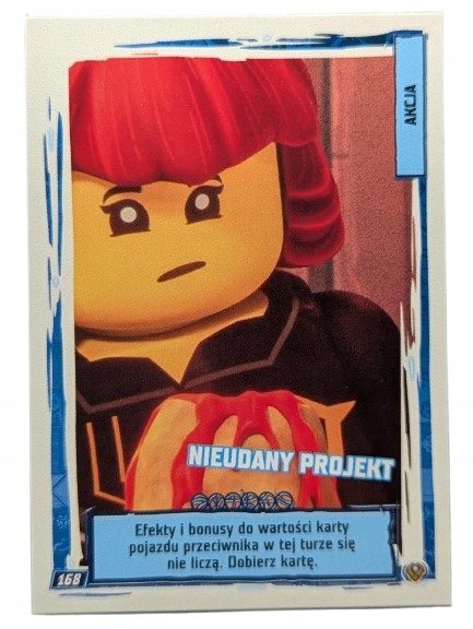 Karta Lego Ninjago Seria 9 Następny Poziom Numer 168