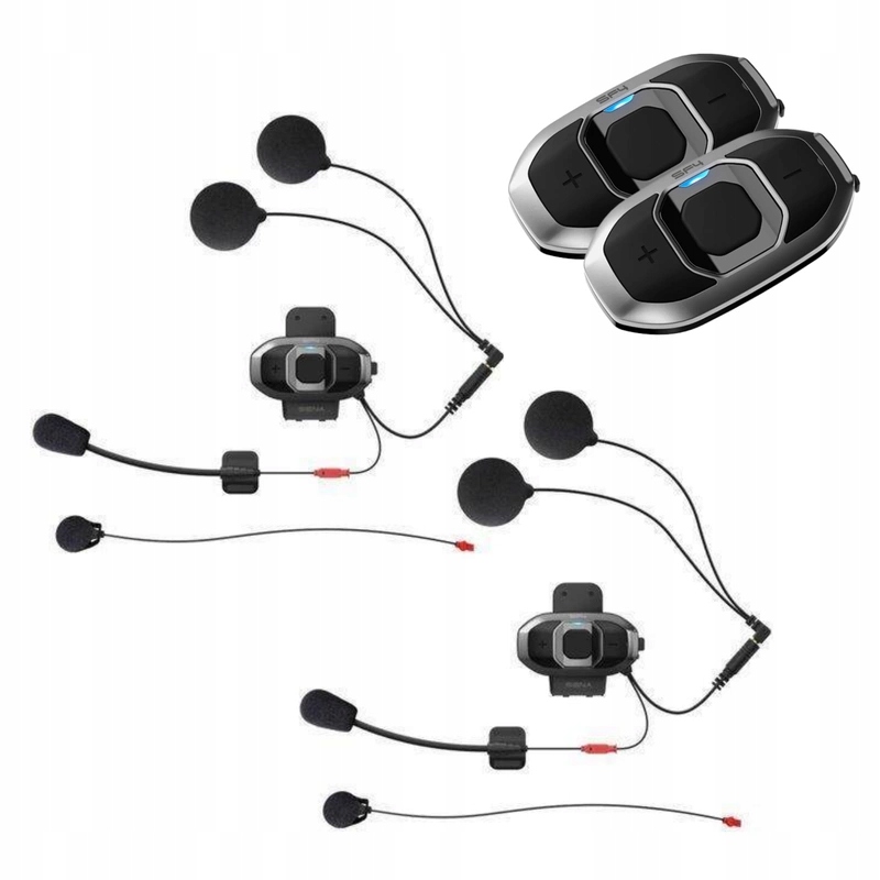 Sena Motocyklový Interkom SF4 s dosahom do 1200m 2 Bluetooth Sady
