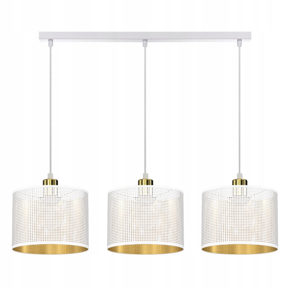 Zlatá Závěsné Stropní Svítidlo S Dírkami