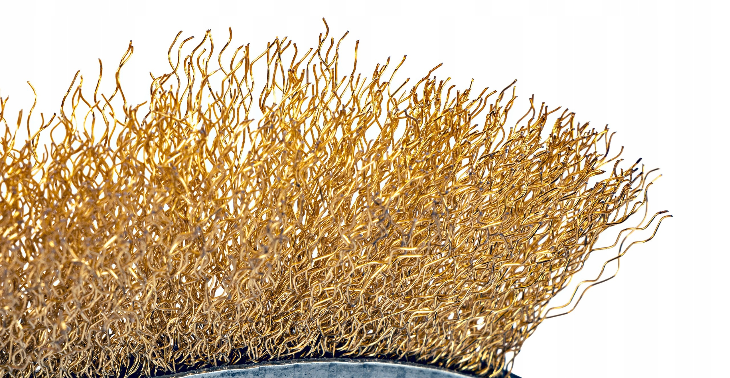 SZCZOTKA DRUCIANA MOSIĘŻNA RĄCZKA PLASTIKOWA Marka Vorel