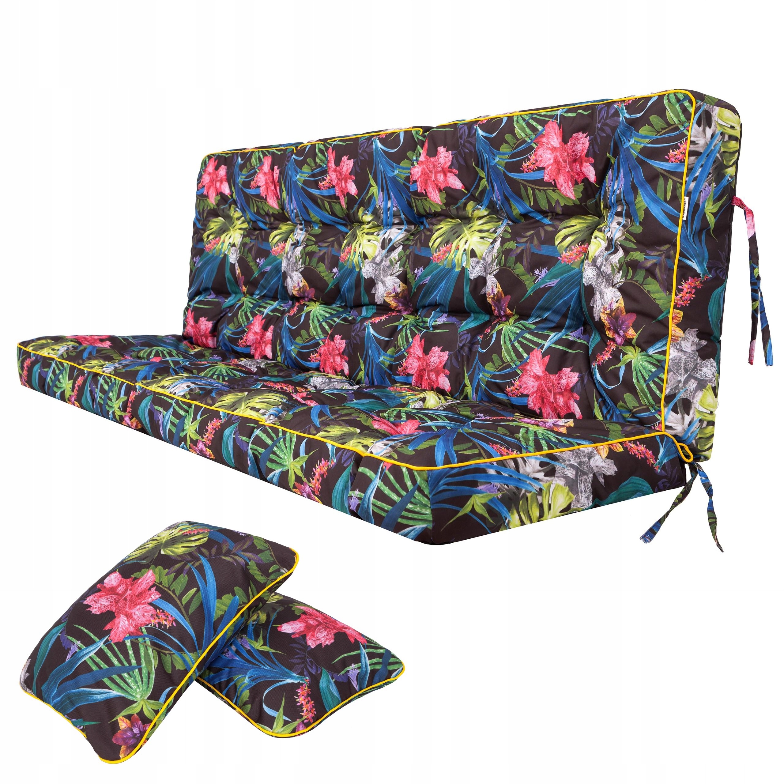 Vankúš na hojdačku na záhradnú lavičku 150 cm, hrubý, vodotesný 2 ks