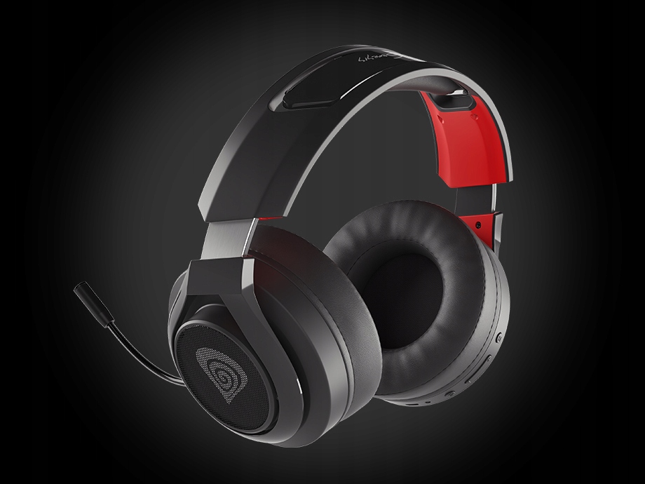 SŁUCHAWKI BEZPRZEWODOWE GENESIS SELEN 400 PC PS4 Regulacja głośności tak