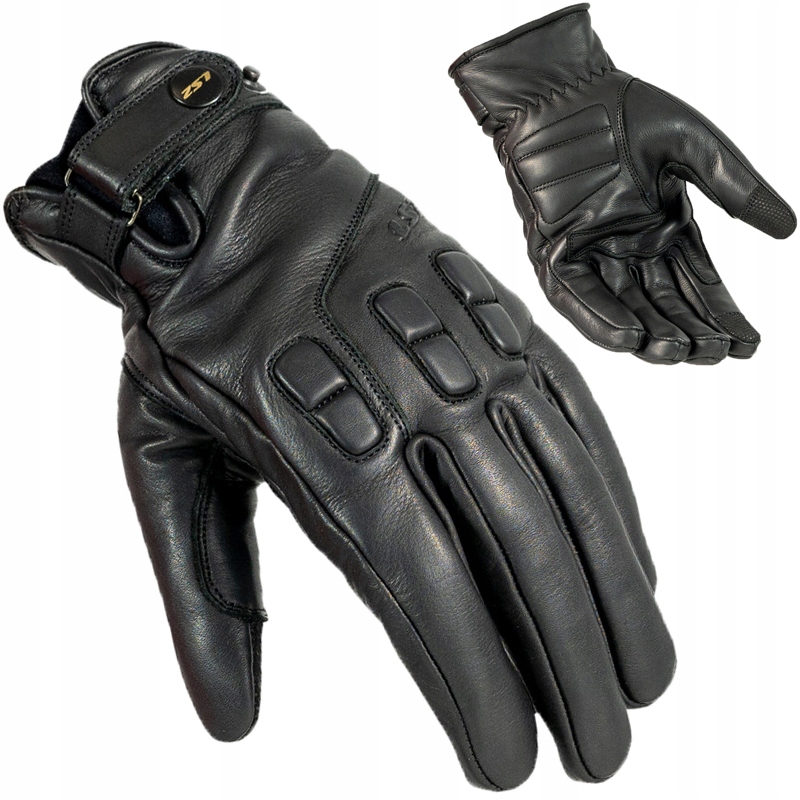 Pánske Motocyklové Rukavice LS2 Jazz Klasické Kožené, Elegantné