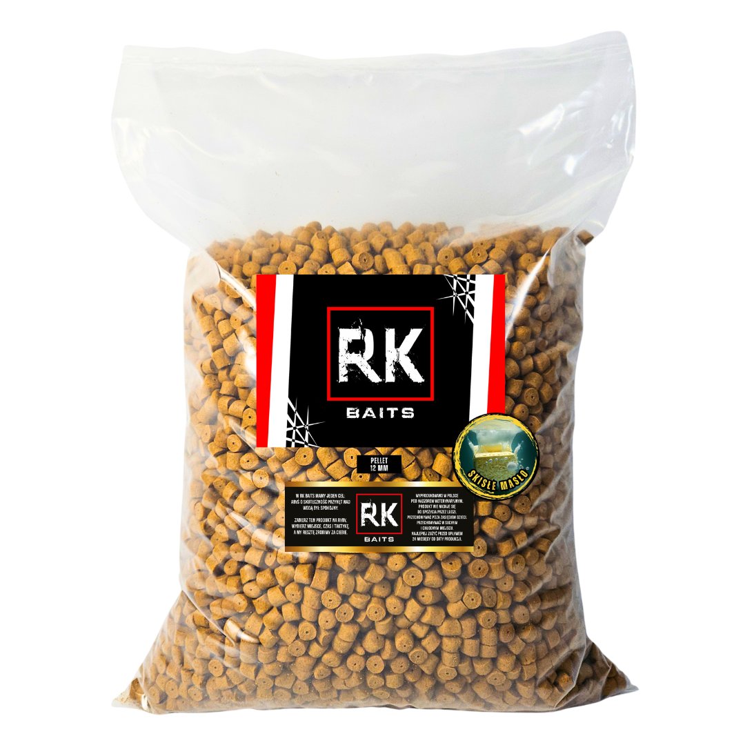 Pellet zanętowy Rk Baits Skisłe Masło 12mm 10kg