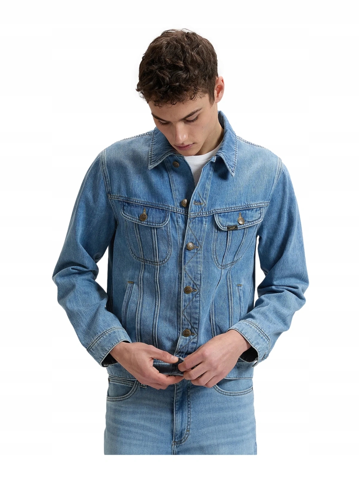 Pánská bunda Lee Rider Jacket Firestone 112377246 L