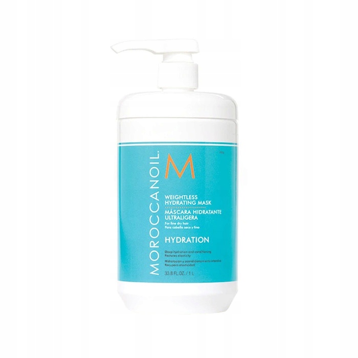 Moroccanoil Hydration maska nieobciążająca włosy cienkie 1000 ml