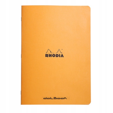

Zeszyt w kropki Rhodia pomarańczowy, A4, 48 ark.