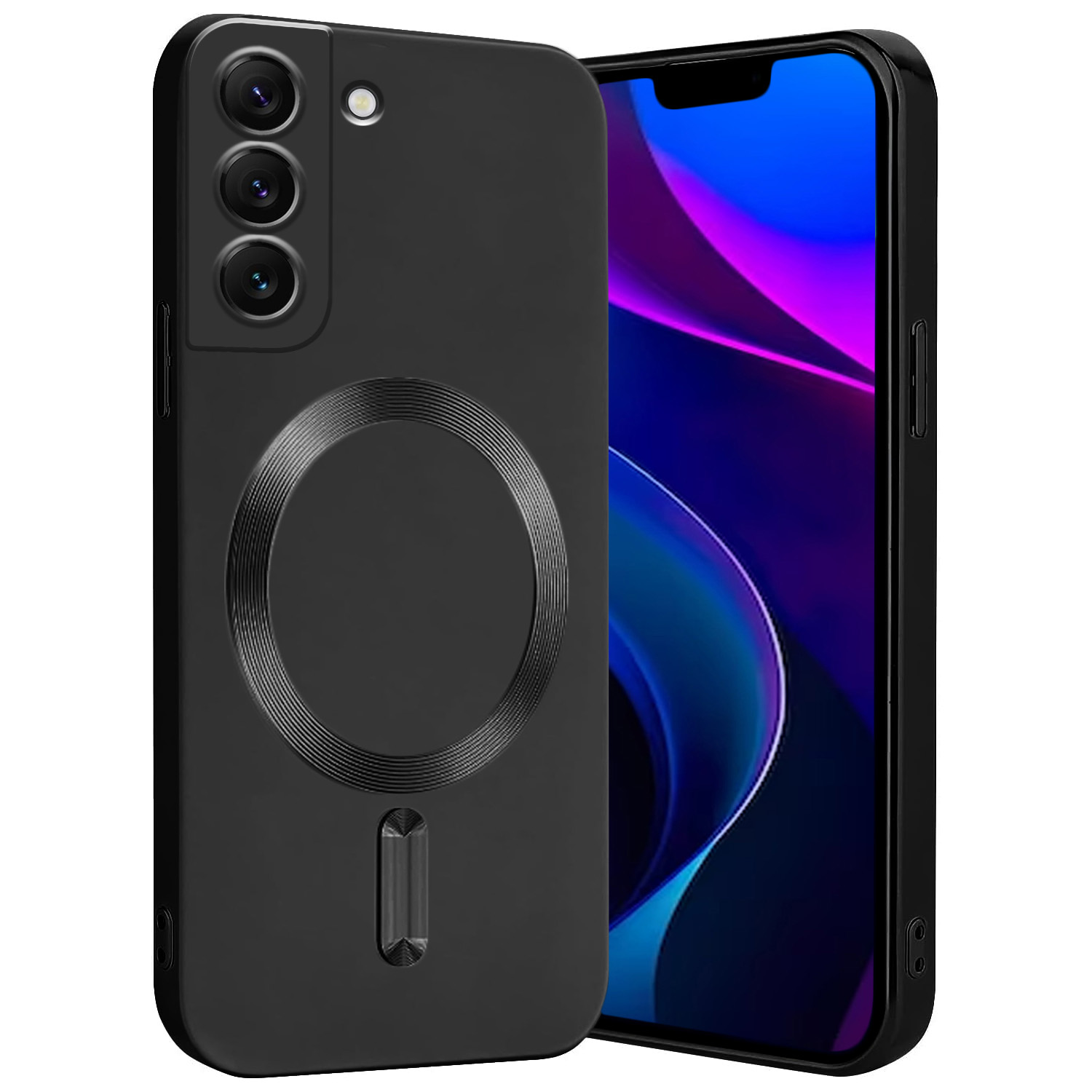 ETUI DO SAMSUNG S21 FE SILIKON MAGNETYCZNE DO MAGSAFE OCHRONA CASE + SZKŁO Marka Itel