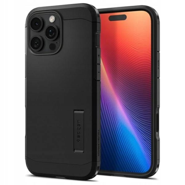 Spigen Tough Armor "t" Mag iPhone 16 Pro 6.3" MagSafe czarny/black ACS08510