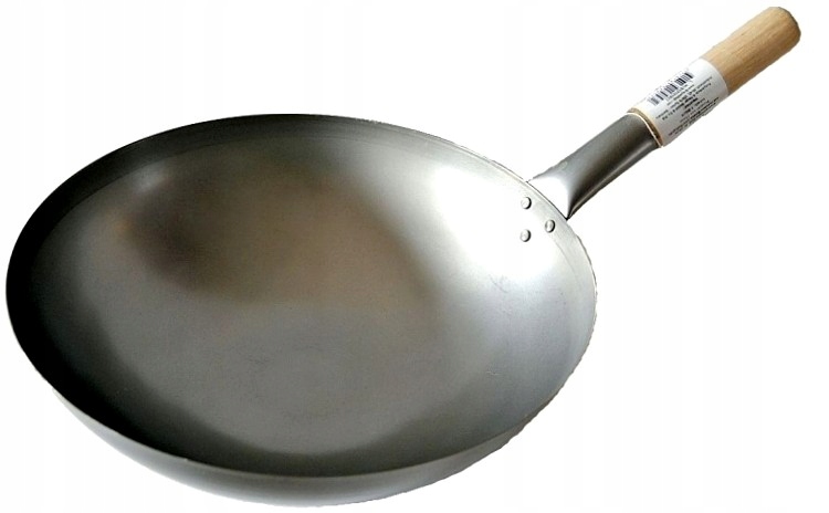 Patelnia Wok 30 cm z okrągłym dnem