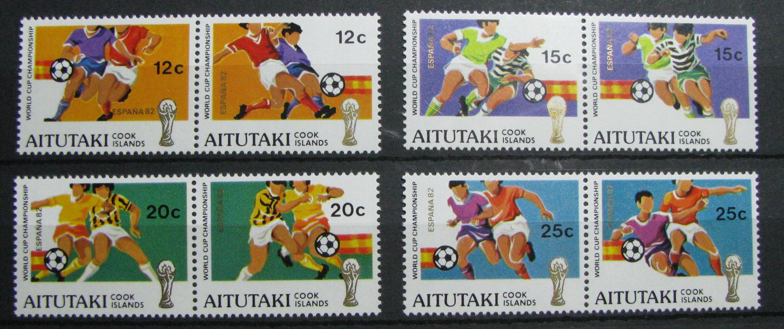 AITUTAKI - Mi 412-419 **