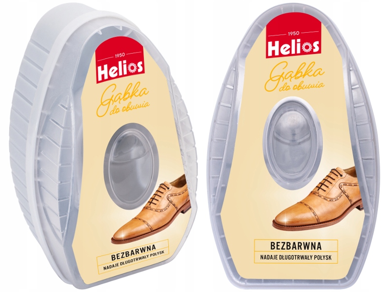 

Helios Gąbka Nabłyszczająca Do Obuwia Bezbarwna