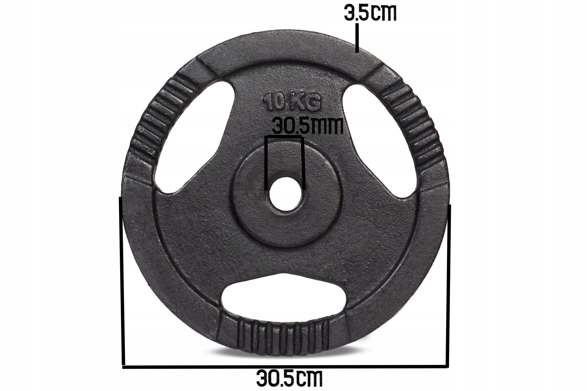 OBCIĄŻENIE ŻELIWNE 10 kg krążek talerz kierownica Kod producenta Talerze żeliwne 10kg