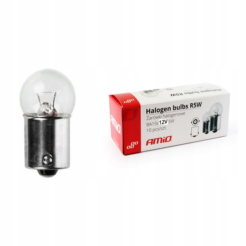 

Żarówka Żarówki R5W BA15S 12V 5W Lampy 10 Szt.