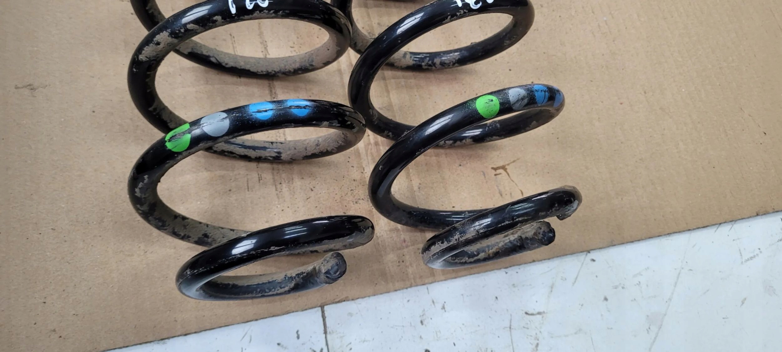 A7 4G spring springs rear part QUATTRO 3.0 TDI left right SLINE A6 C7 4G