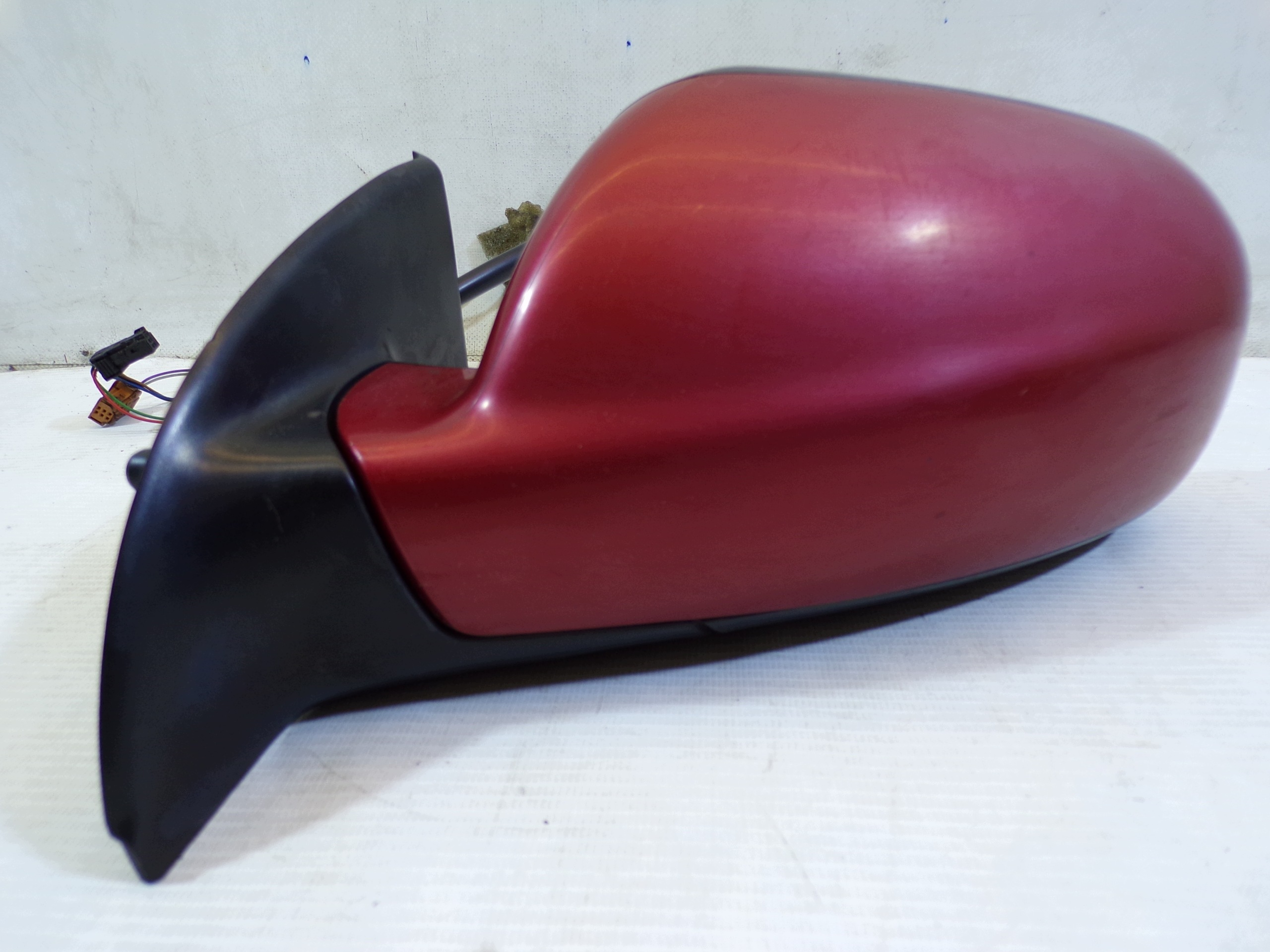 mirror left PEUGEOT 307 CC 5+2 PIN colour LKRD