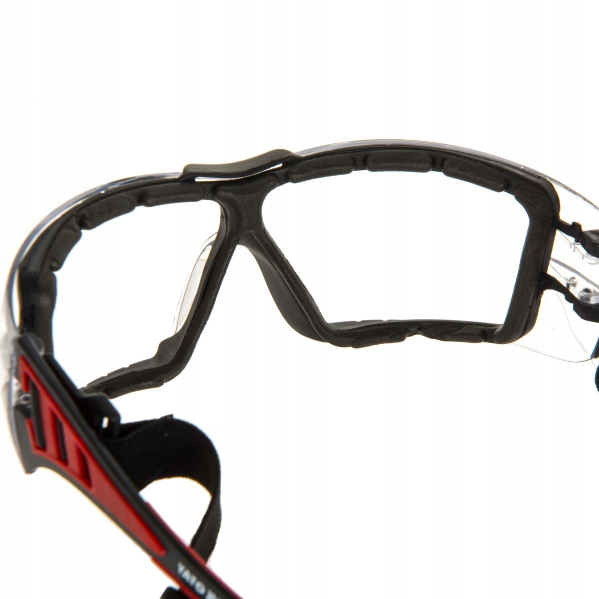 OKULARY OCHRONNE BEZBARWNE Z PASKIEM KLASA II Model YT-73700