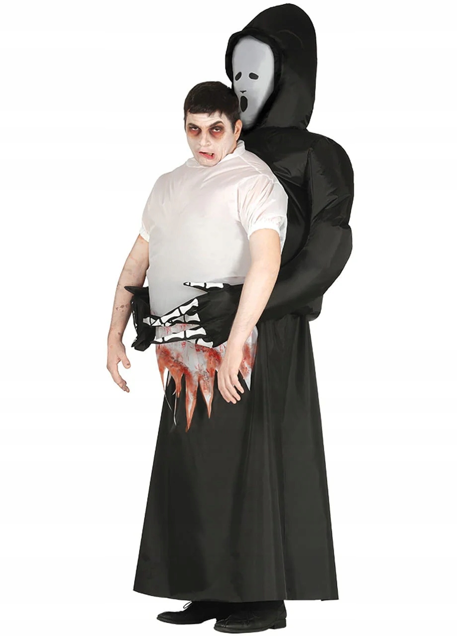 Mrtvý kostým na Halloween pro dospělé vtipný kostým L