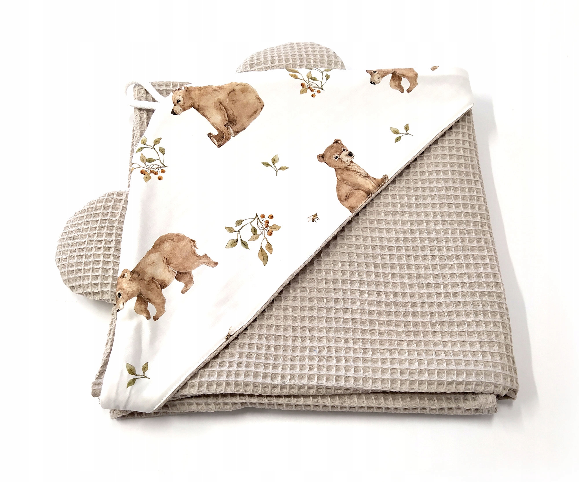 RĘCZNIK Z KAPTURKIEM OKRYCIE NIEMOWLĘCE WAFEL