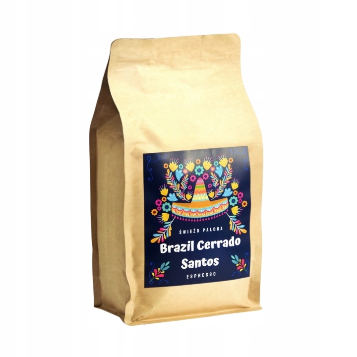 Brazil Cerrado Santos Natural káva, hmotnost 500 g