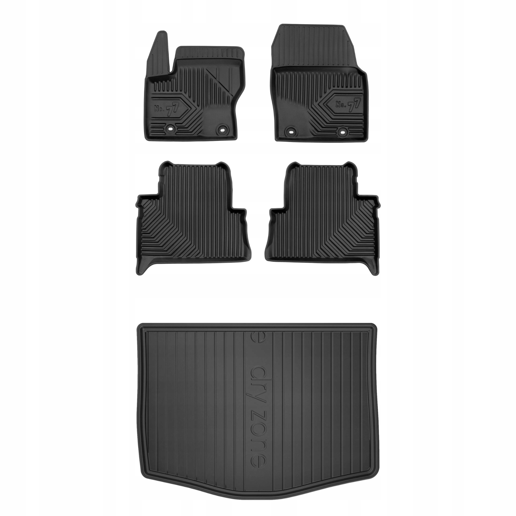 Sada gumových kobercov a rohoží pre Ford C-Max II