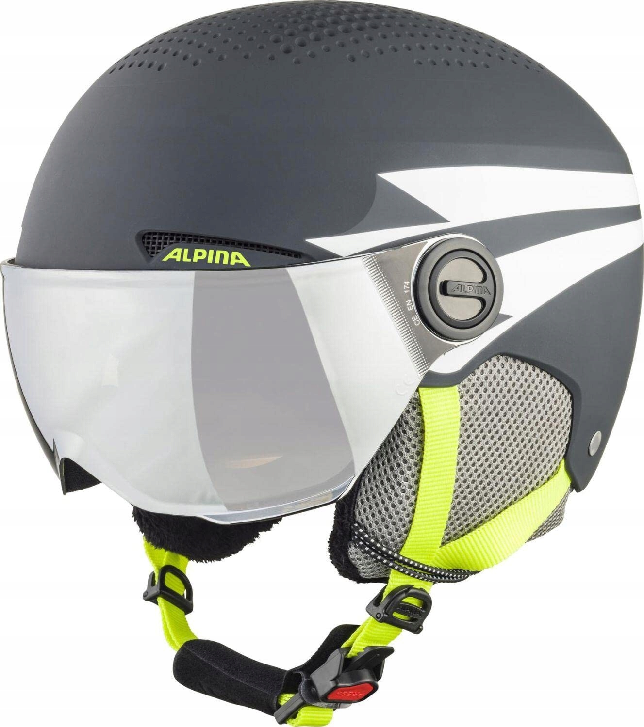 Helma Alpina S 51-55 cm šedá