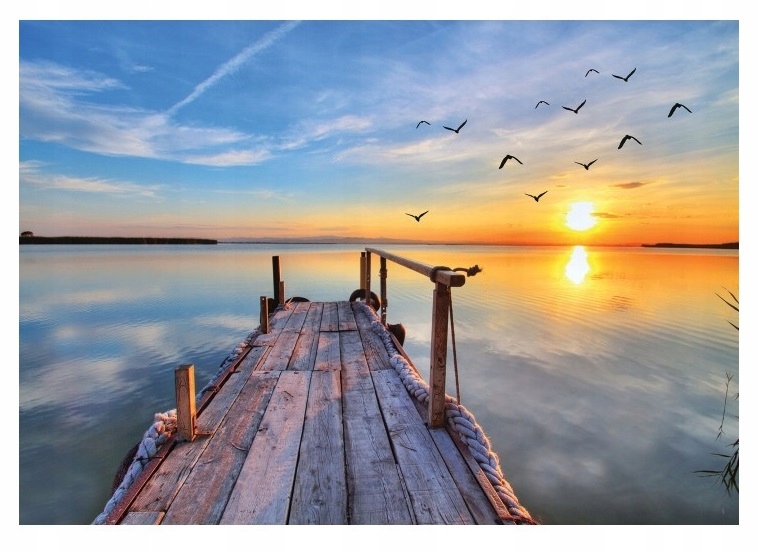 Fototapeta Most Príroda Jazero Do Spálne Tapeta Na Flizeline 368x254