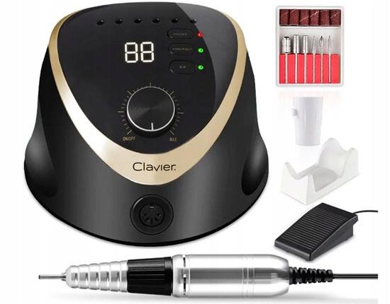 Clavier Bruska na manikúru Fx 820 multifunkční zařízení černo-zlatá