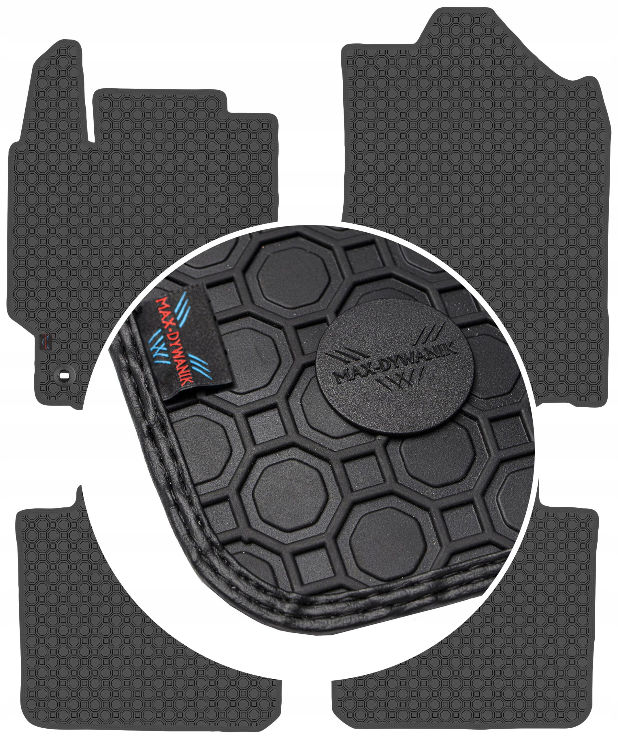 Toyota Camry VIII 2011-2018 Koberce Čierne