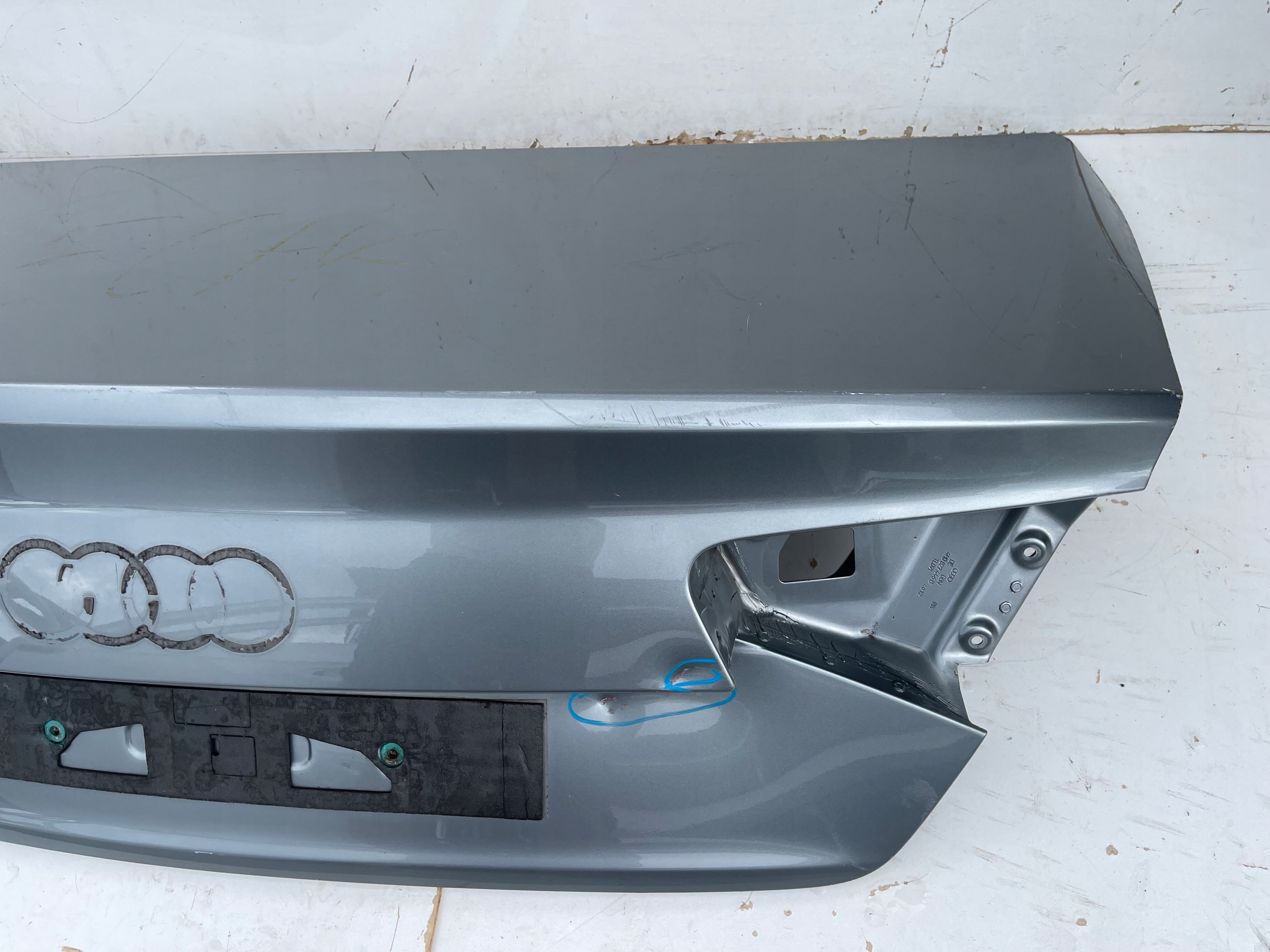 trunk door boot rear part rear AUDI A8 D4