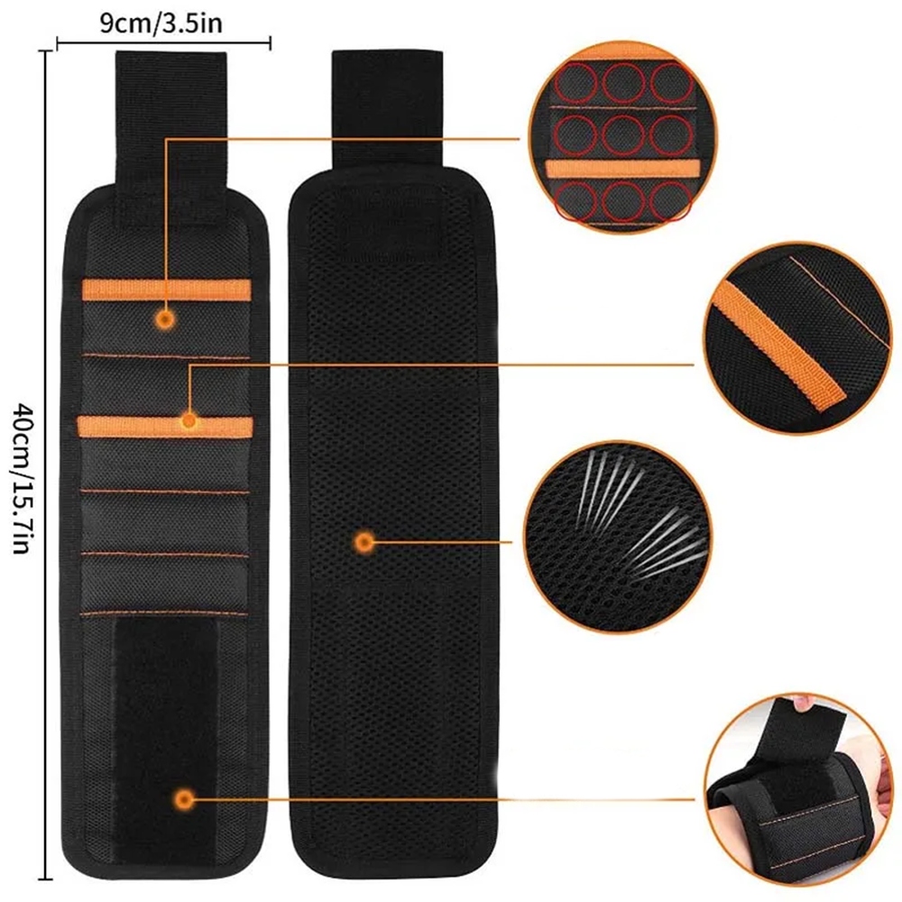 OPASKA MAGNETYCZNA NA RĘKĘ Z KIESZENIAMI MAGNES PREZENT DLA TATY DZIEŃ OJCA Kod producenta GAD02854