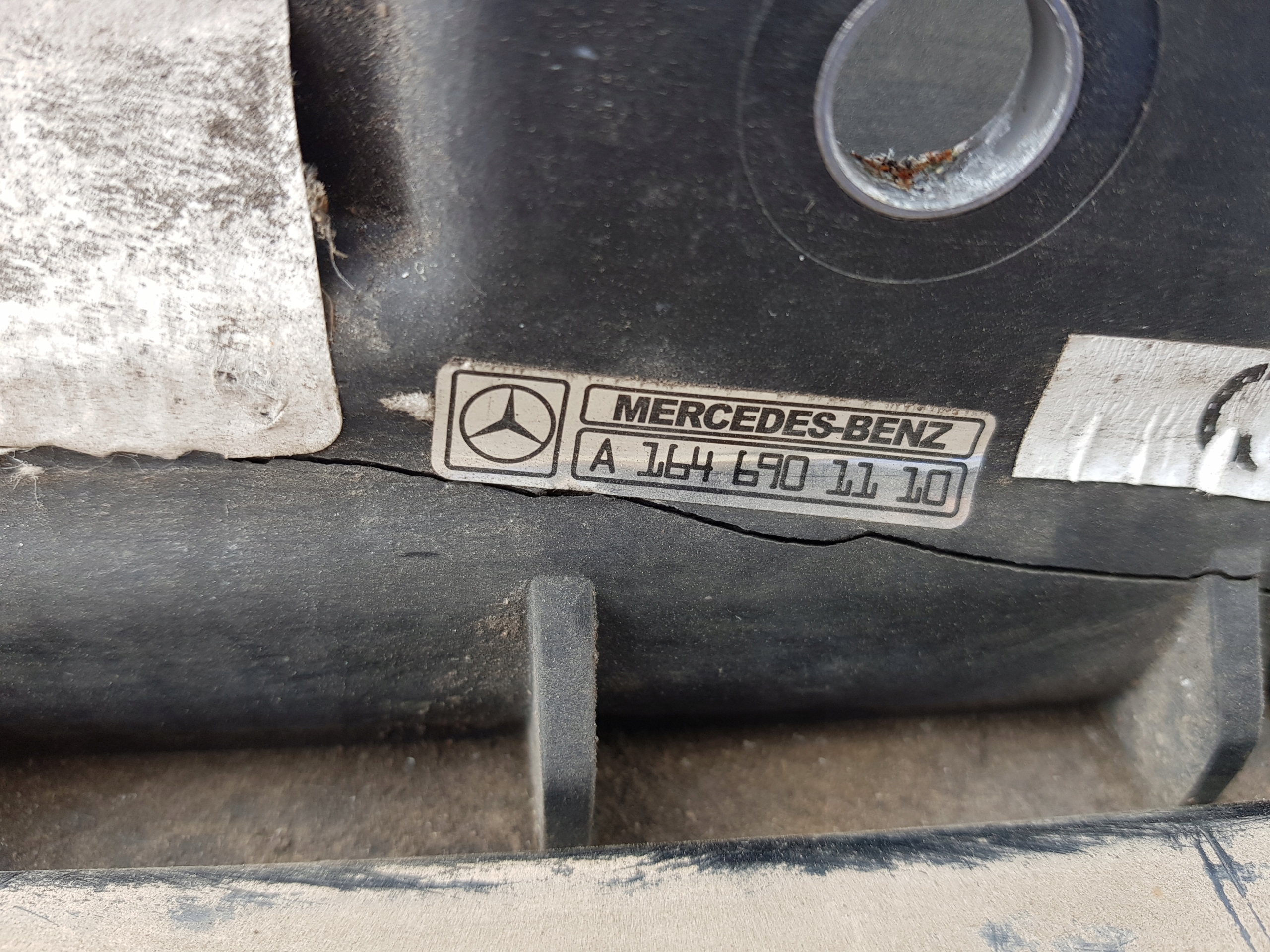 left threshold MERCEDES ML W164 cap moulding STOPIEN