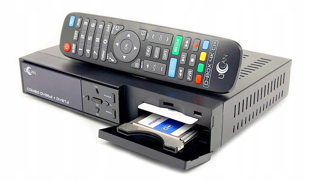 UClan D-Box 4K CI+ Stan opakowania oryginalne