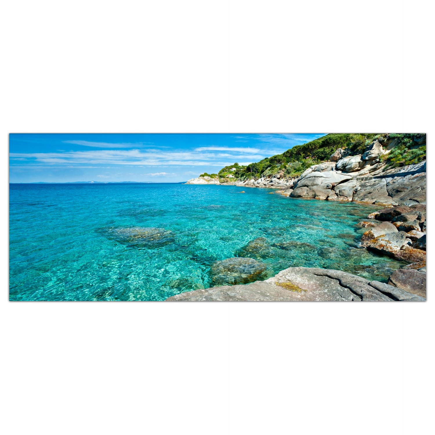 

Obraz na szkle Foto Wyspa Plaża Krajobraz 125x50